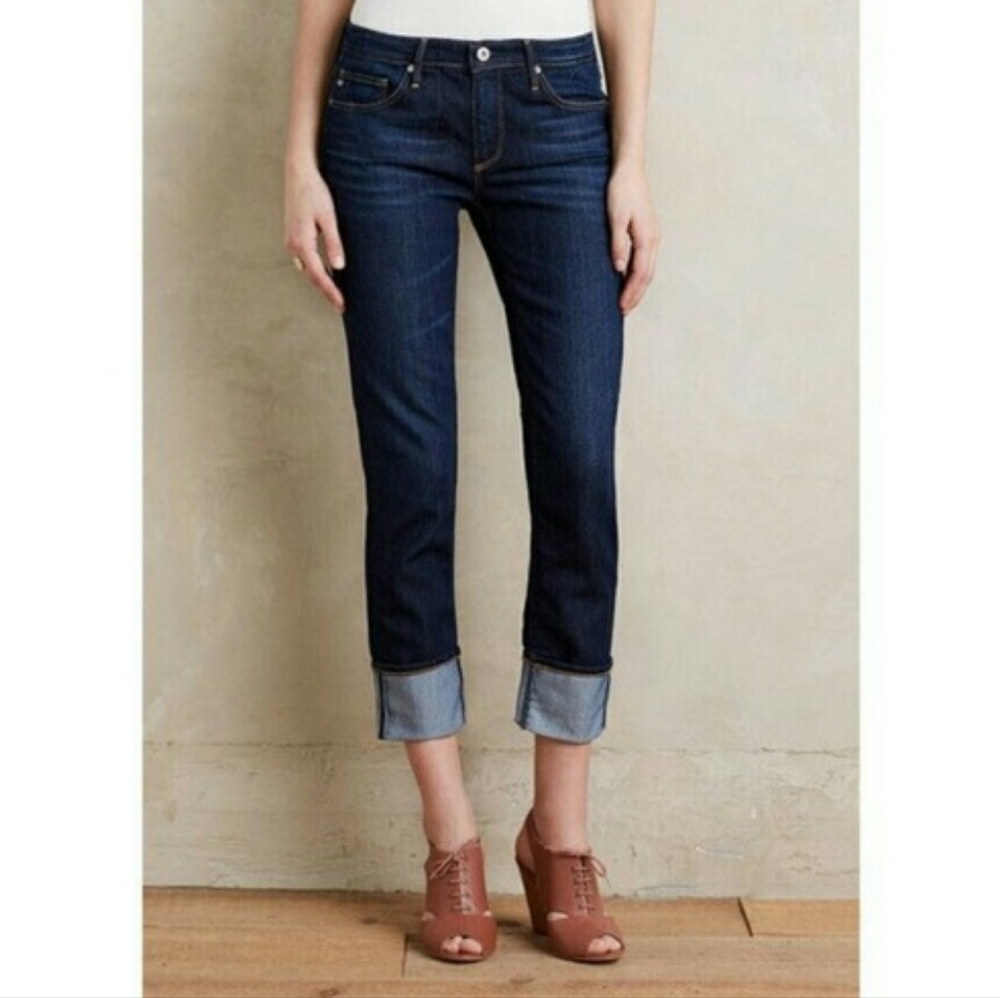 AG Adriano Goldschmied Stevie Cuff Jeans Size 27